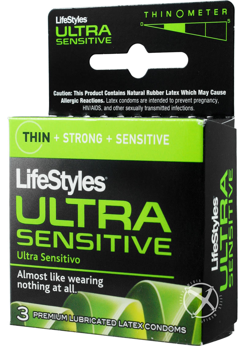 Lifestyles Condom Ultra Sensitive Lubricated 3 Pack pelvictech Lifestyles Condom Ultra Sensitive Lubricated 3 Pack pelvictech