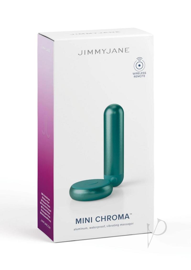 JimmyJane Mini Chroma Metal Rechargeable Bullet with Remote pelvictech JimmyJane Mini Chroma Metal Rechargeable Bullet with Remote pelvictech