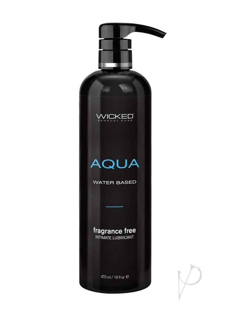 Wicked Aqua Water Based Lubricant Fragrance Free 16oz pelvictech Wicked Aqua Water Based Lubricant Fragrance Free 16oz pelvictech