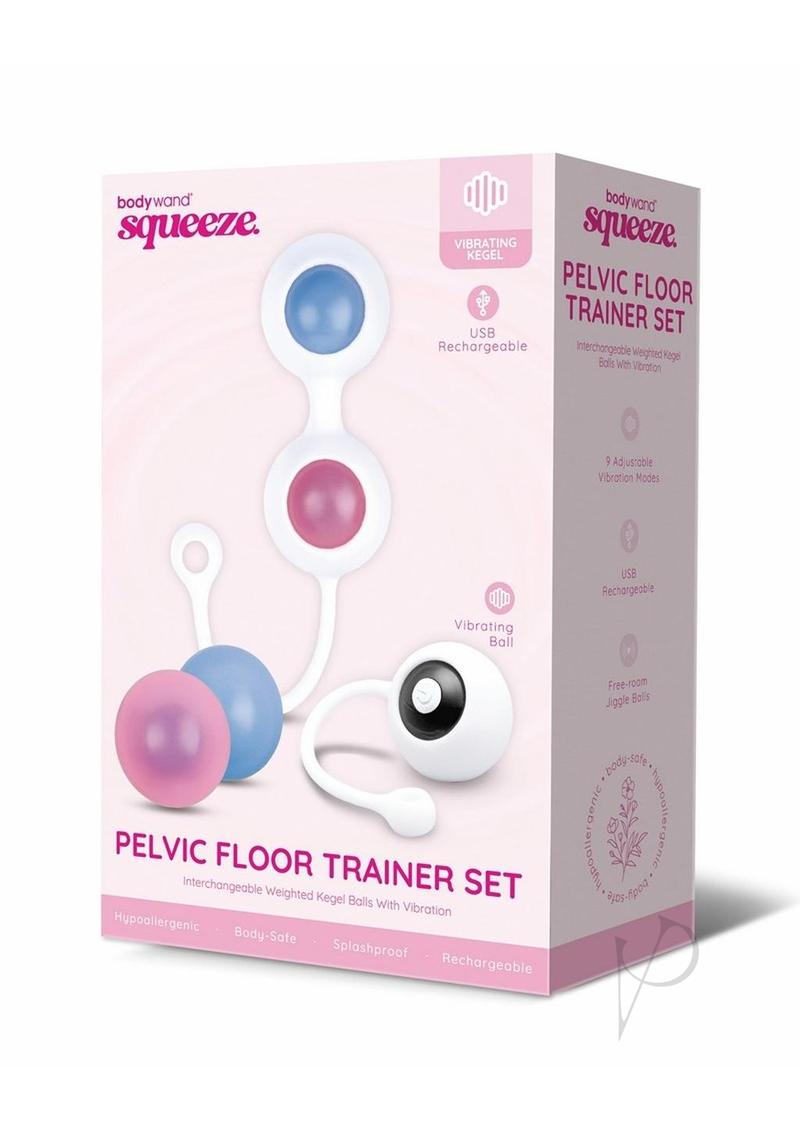 Bodywand Squeeze Vibrating Silicone Rechargeable Pelvic Floor Trainer pelvictech Bodywand Squeeze Vibrating Silicone Rechargeable Pelvic Floor Trainer pelvictech