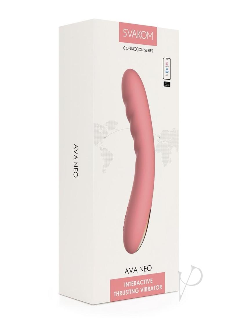 Svakom Ava Neo Rechargeable Silicone Vibrator with Remote Control pelvictech Svakom Ava Neo Rechargeable Silicone Vibrator with Remote Control pelvictech