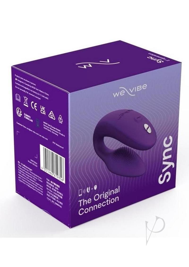 We-Vibe Sync 2nd Generation Rechargeable Silicone Couples Vibrator wit pelvictech We-Vibe Sync 2nd Generation Rechargeable Silicone Couples Vibrator wit pelvictech