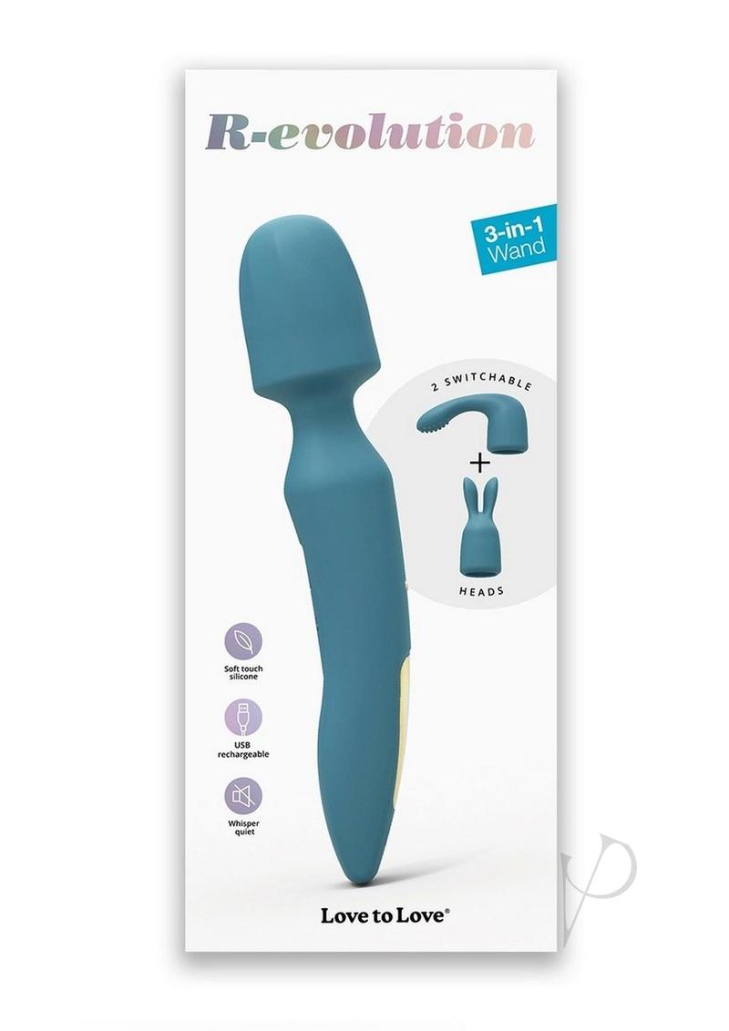 R-evolution Rechargeable Silicone Rabbit Vibrator  pelvictech