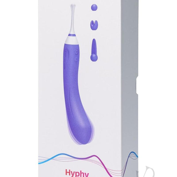 Lovense Hyphy App Compatible Silicone Dual End Vibrator pelvictech Lovense Hyphy App Compatible Silicone Dual End Vibrator pelvictech