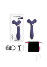 Love to Love Fireball Rechargeable Dual Ended Silicone Body Massager & Vibrator