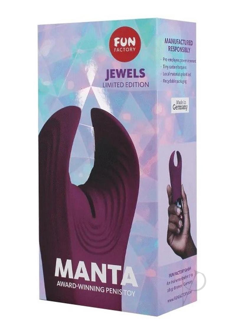Manta Silicone Vibrating Sleeve
