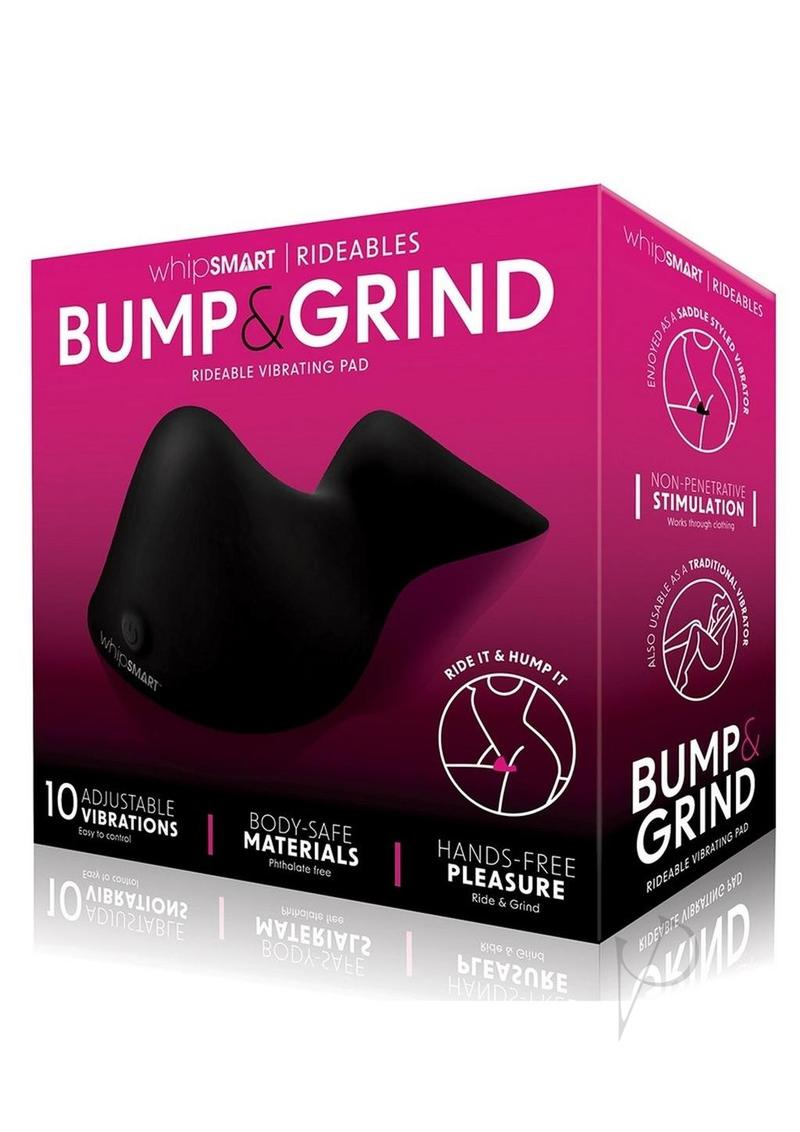 WhipSmart Bump & Grind Rechargeable Silicone Vibrating Pad