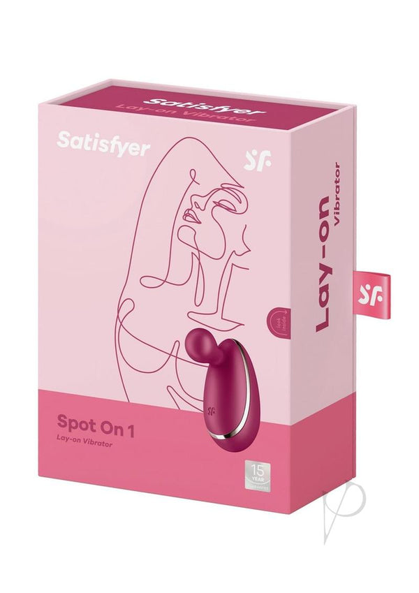 Satisfyer Spot On 1 Rechargeable Silicone Clitoral Vibrator