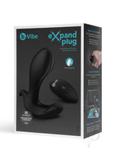 B-Vibe Expanding Anal Plug Rechargeable Silicone with Remote Control