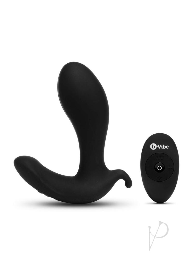 B-Vibe Expanding Anal Plug Rechargeable Silicone with Remote Control