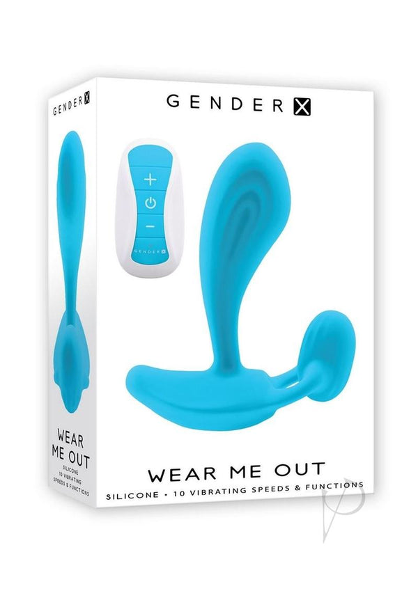 Gender X Wear Me Out Rechargeable Silicone Panty Vibe with Remote