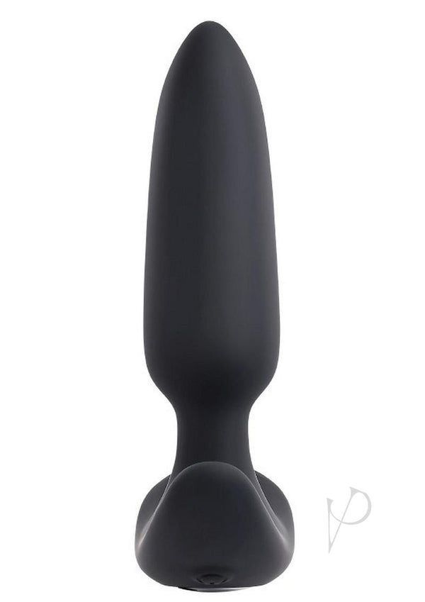 Selopa Black Beauty Rechargeable Silicone Vibrating Plug