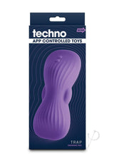 Techno Trap Rechargeable Silicone App-Compatible, Dual-Motor, Hands-Free Grinding Pad