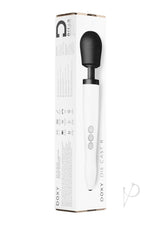 Doxy Die Cast R Wand Rechargeable Vibrating Body Massager - Stardust White