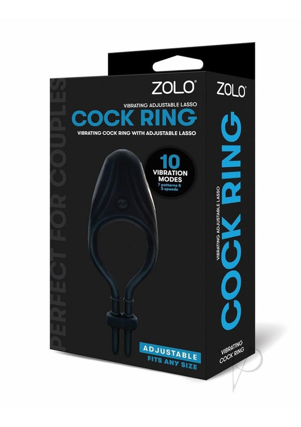 Zolo Vibrating Adjustable Silicone Rechargeable Lasso Cock Ring pelvictech Zolo Vibrating Adjustable Silicone Rechargeable Lasso Cock Ring pelvictech