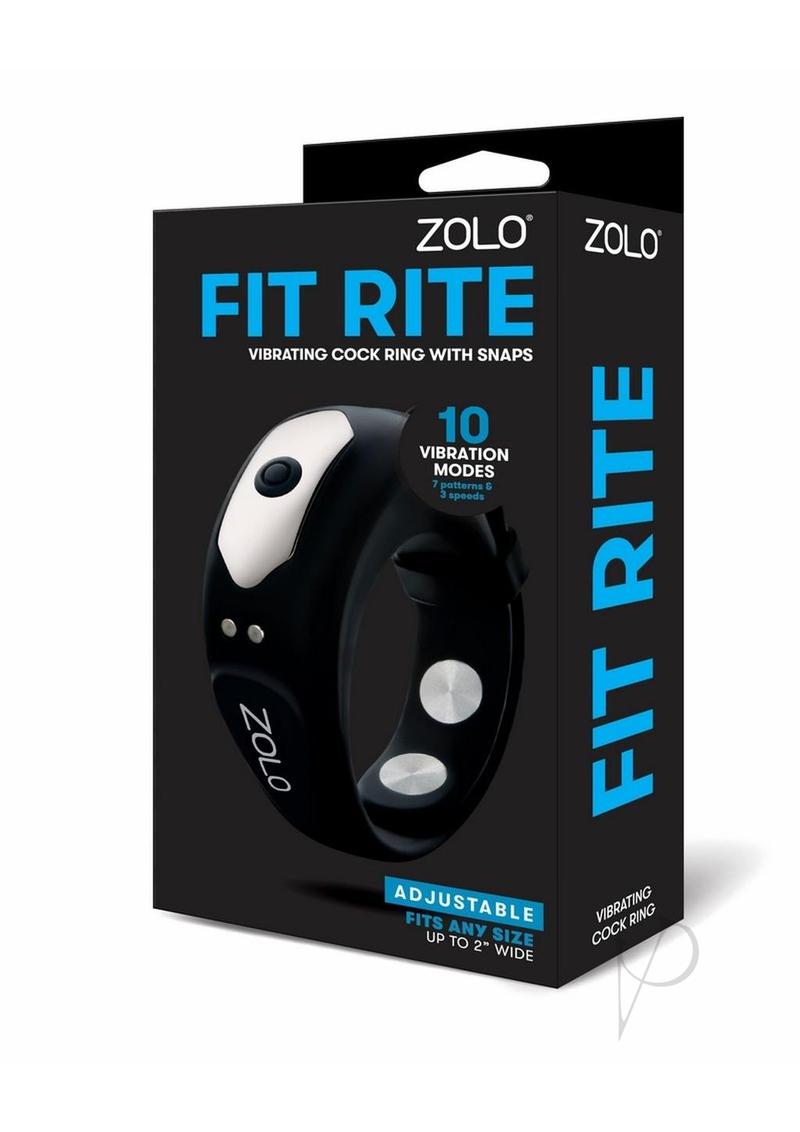 Zolo Fit Rite Adjustable Vibrating Silicone Rechargeable Cock Ring Wit pelvictech Zolo Fit Rite Adjustable Vibrating Silicone Rechargeable Cock Ring Wit pelvictech