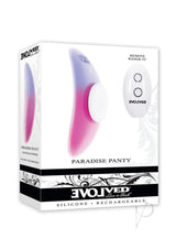 Paradise Rechargeable Silicone Panty Vibe