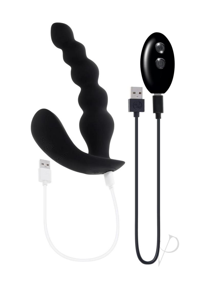 Bead Me Up Rechargeable Silicone Vibrating Anal Beads with Remote Cont pelvictech Bead Me Up Rechargeable Silicone Vibrating Anal Beads with Remote Cont pelvictech
