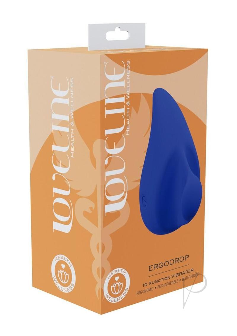 Loveline ErgoDrop 10 Function Rechargeable Silicone Massager