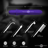 Elektrawand Rechargeable Violet Wand With Attachments
