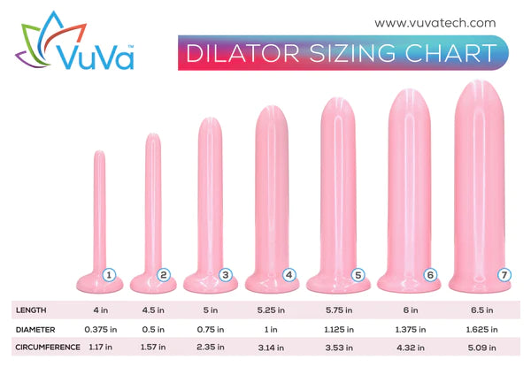 VuVa - Smooth Dilator Set of 7