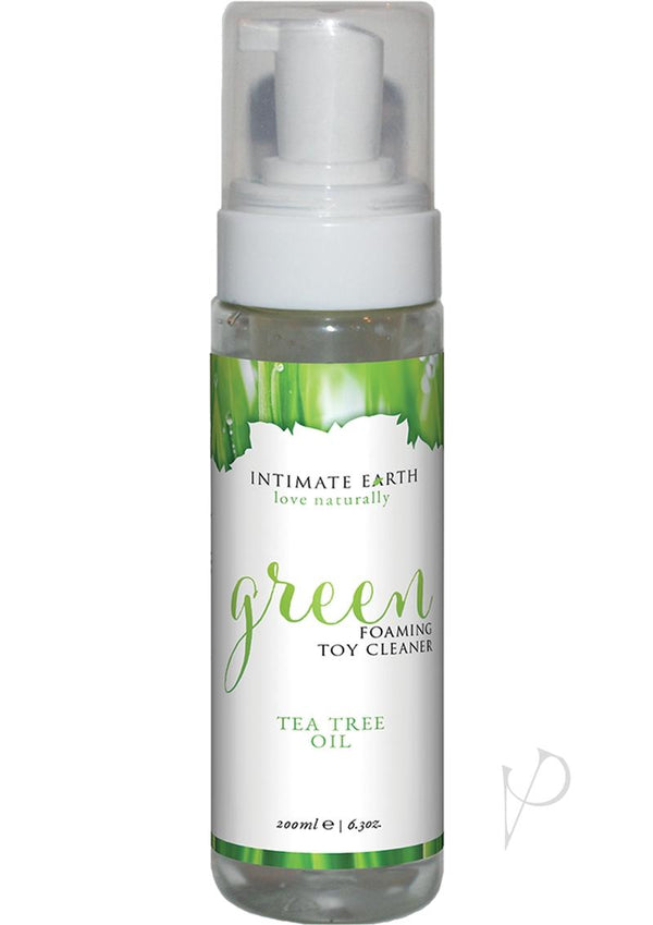Intimate Earth Green Foaming Toy Cleaner Tea Tree Oil 6.3oz_0