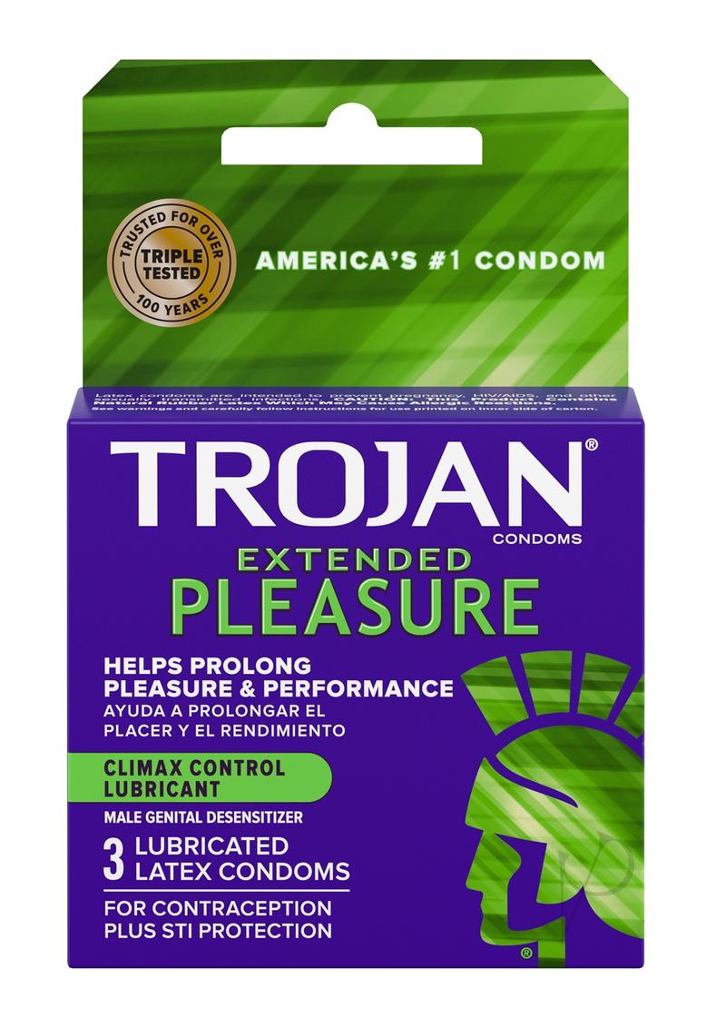 Trojan Charged Pleasure Condoms (3-Pack) pelvictech Trojan Charged Pleasure Condoms (3-Pack) pelvictech