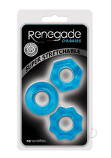 Renegade Chubbies Super Stretchable Penis Rings (Set of 3)