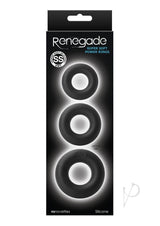 Renegade Super Soft Silicone Power Rings Penis Rings (Set of 3)_0