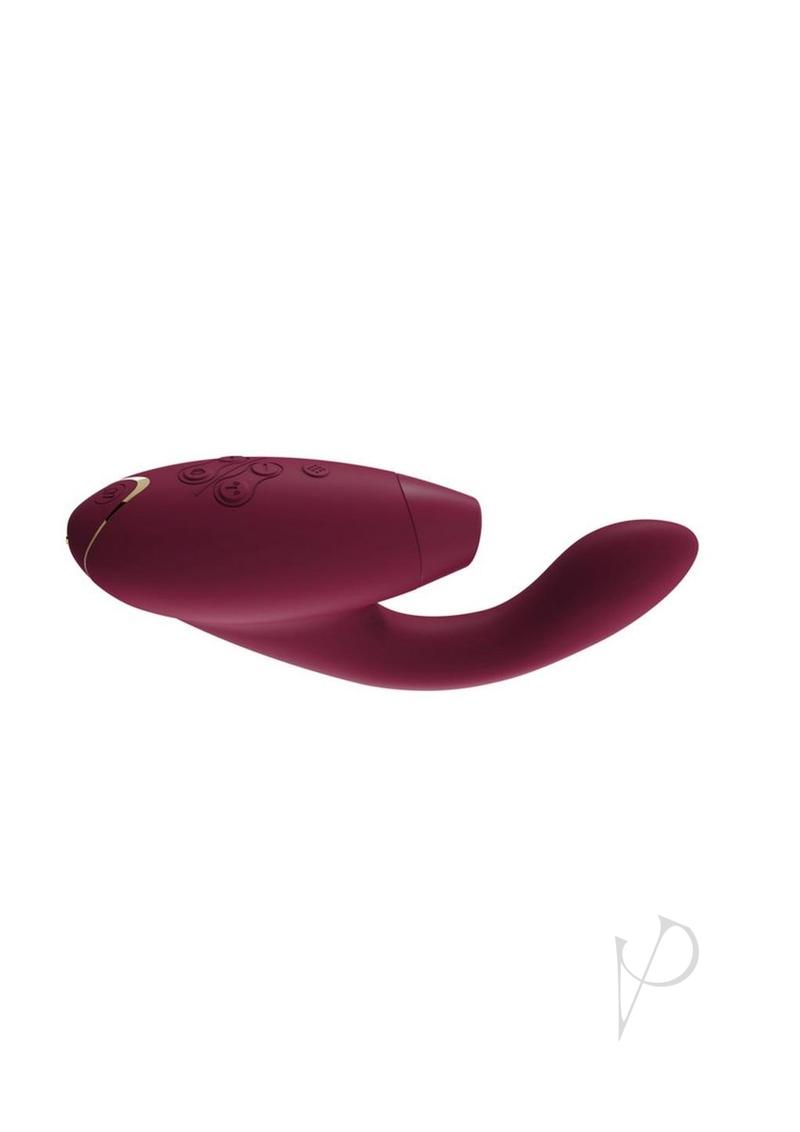 Womanizer Duo Silicone Rechargeable Clitoral and Internal Stimulator