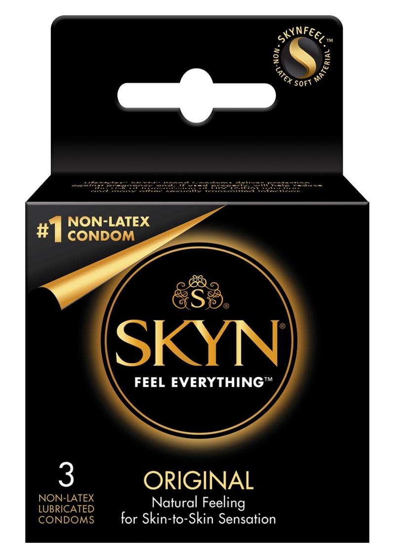 Lifestyles Skyn Original Non-Latex Lubricated Condoms 3-Pack pelvictech Lifestyles Skyn Original Non-Latex Lubricated Condoms 3-Pack pelvictech