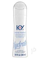 K-Y Hydrate Natural Feeling Moisturizing Lubricant with Hyaluronic Acid 1.69oz