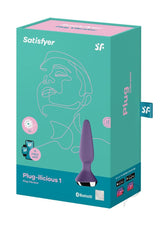 Satisfyer Plug-ilicious 1 Silicone Vibrating Anal Plug