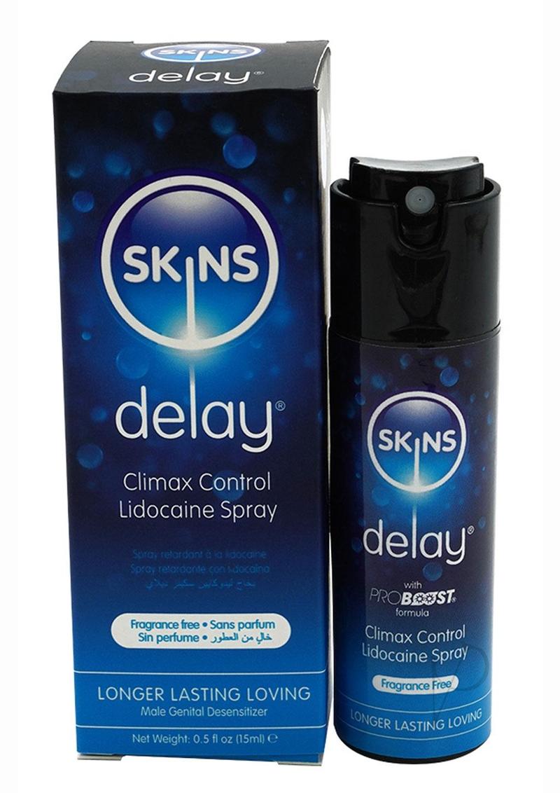 Skins Lidocaine Delay Spray (15ml)