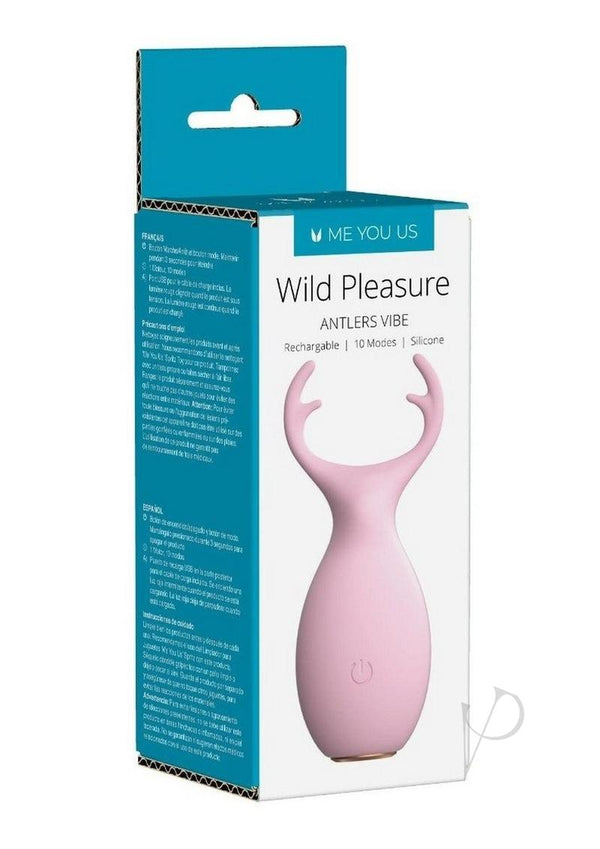 ME YOU US: Wild Pleasure Antlers Vibe Rechargeable Silicone Stimulator pelvictech ME YOU US: Wild Pleasure Antlers Vibe Rechargeable Silicone Stimulator pelvictech