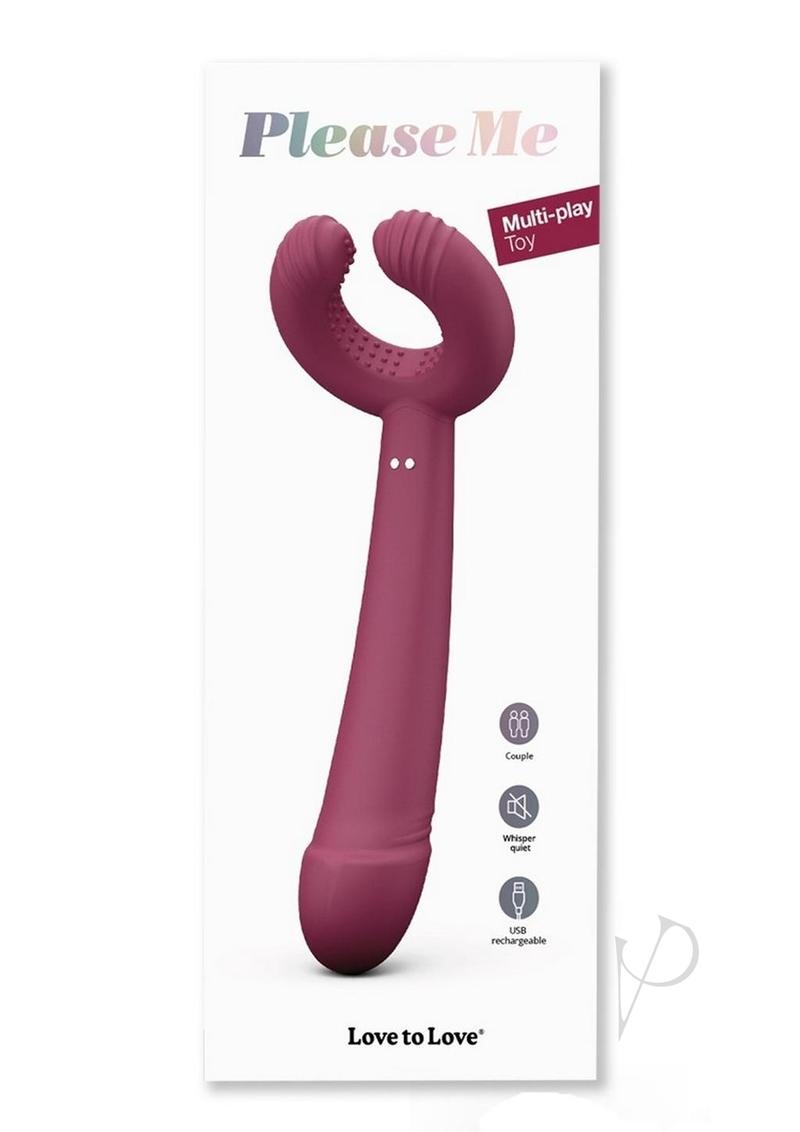 Please Me Rechargeable Silicone Vibrator