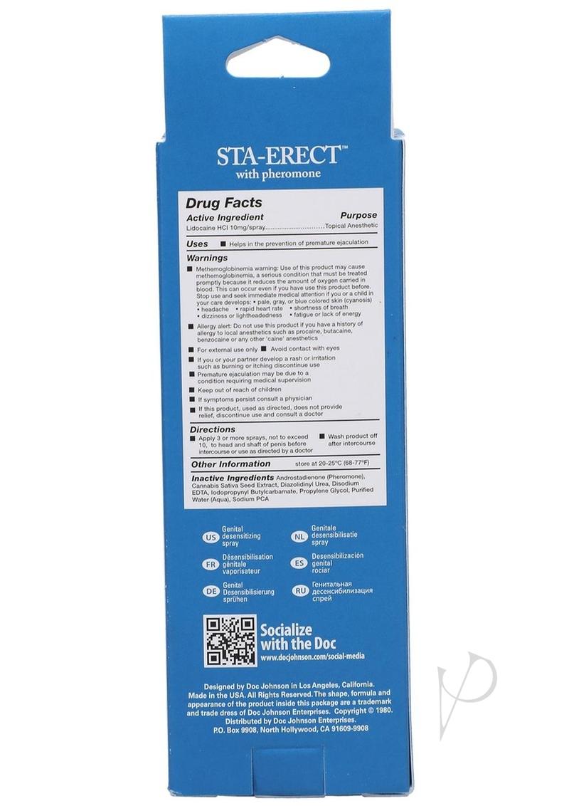 STA-Erect Delay Spray: with pheromone (2 oz)