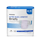 McKesson Ultra Plus Stretch Heavy Absorbency Incontinence Brief
