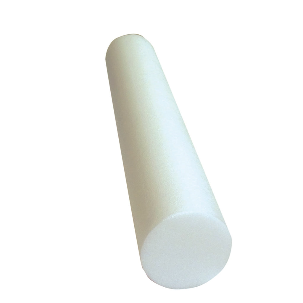 CanDo® Foam Roller - Jumbo - White PE foam - 8 x 36 inch - Half-Round – DSM  Supply