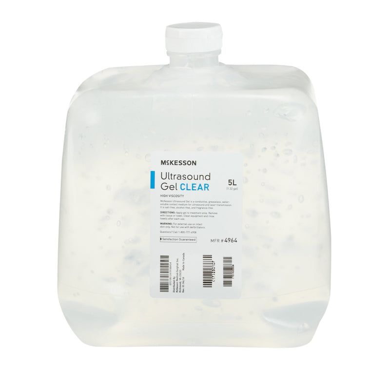 McKesson Ultrasound Gel, Clear, 5 Liters, Cubitainer